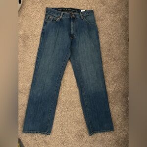 Nautica Men's Straight Jeans - Blue